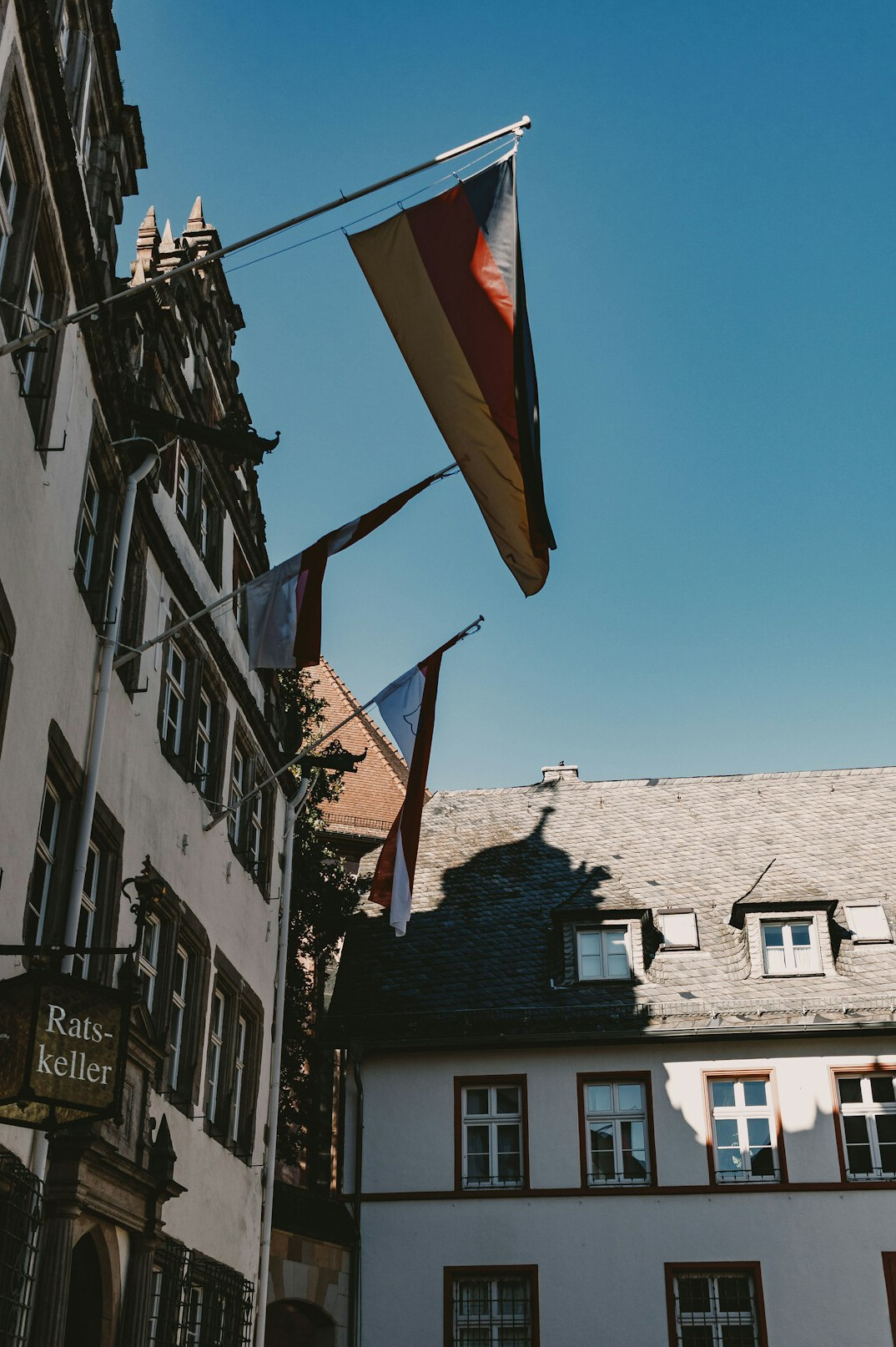 german flag waving