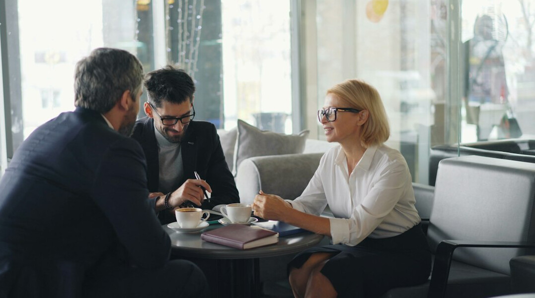 business meeting discussion