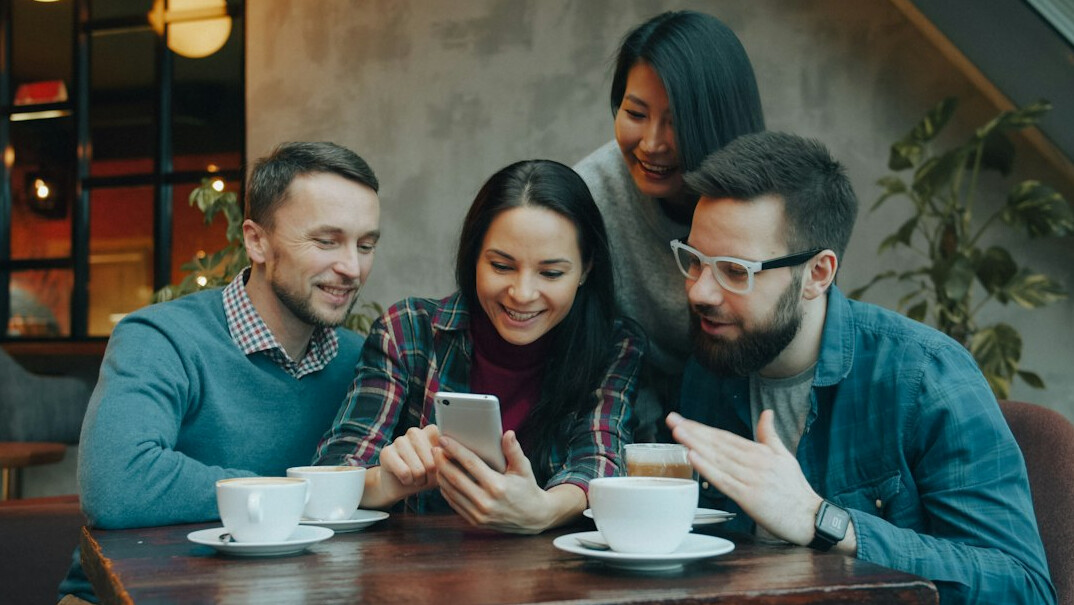 people discussing on social media